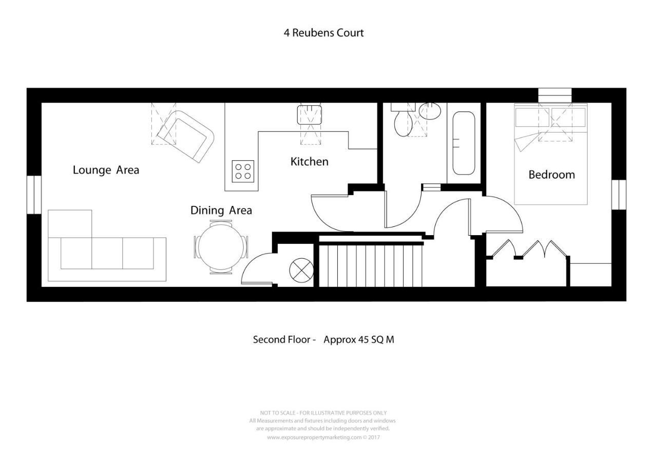 City Apartments - Reubens Court York Eksteriør bilde